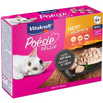 

Vitakraft Cat mokré krmivo Poésie Délice Multipack masový 6 × 85g