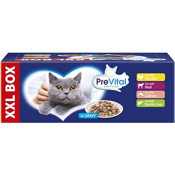

Prevital XXL Box masový výběr v omáčce 48 × 100 g