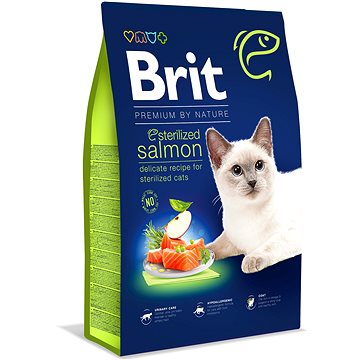 

Brit Premium by Nature Cat Sterilized Salmon 8 kg