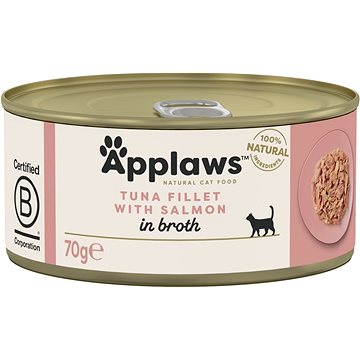 

Applaws konzerva Tuňák a losos 70 g