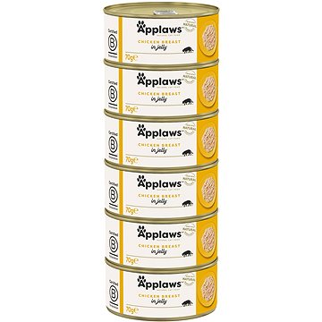 

Applaws konzerva Jelly Kuřecí prsa v želé 6 × 70 g