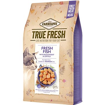 

Carnilove True Fresh Granule pro kočky s čerstvou rybou 4,8 kg