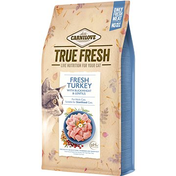 

Carnilove True Fresh Granule pro kočky s čerstvým krůtím 1,8 kg