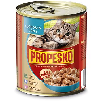 

Propesko konzerva pro kočky s lososem v želé 830 g