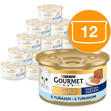 

Gourmet Gold paštika s tuňákem 12 x 85 g