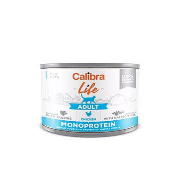 

Calibra Cat Life konzerva pro dospělé kočky s kuřecím 200 g