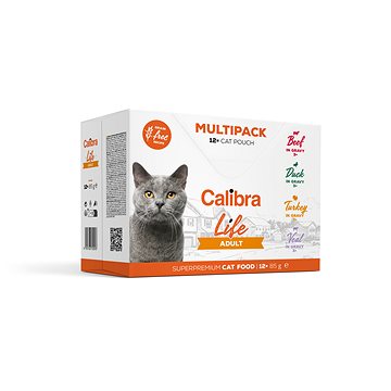 

Calibra Cat Life kapsičky pro dospělé kočky multipack 12 × 85 g