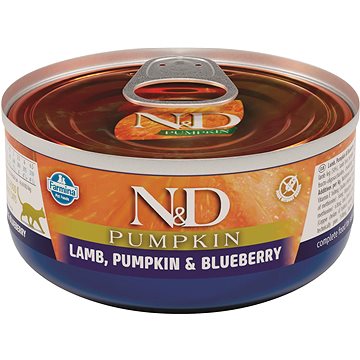 

N&D Pumpkin Cat Adult Lamb & Blueberry 70 g