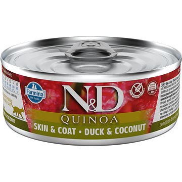 

N&D Quinoa Cat Adult Duck & Coconut 80 g