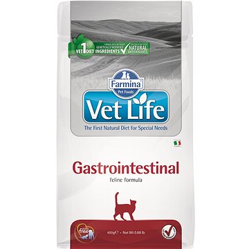 

Vet Life Natural CAT Gastro-Intestinal 400 g