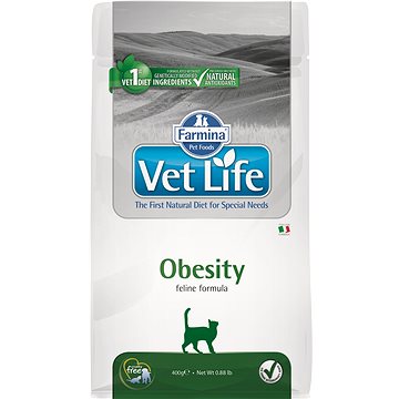 

Vet Life Natural CAT Obesity 400 g