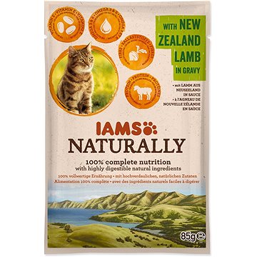 

IAMS Naturally Kapsička jehněčí v omáčce 85 g