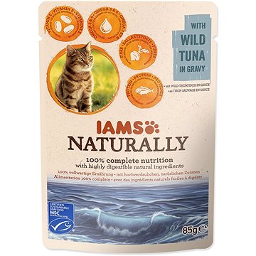 

IAMS Naturally Kapsička tuňák v omáčce 85 g