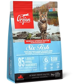 

Orijen Six Fish Cat 1,8 kg
