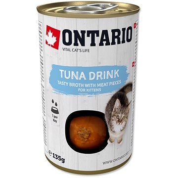 

Ontario Drink Kitten Vývar pro koťata tuňákový 135 g