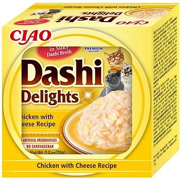 

Ciao Dashi Delights kuře se sýrem 70 g