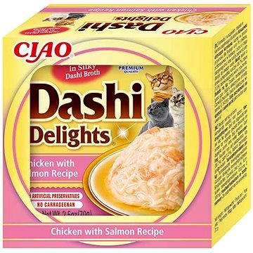 

Ciao Dashi Delights kuře s lososem 70 g