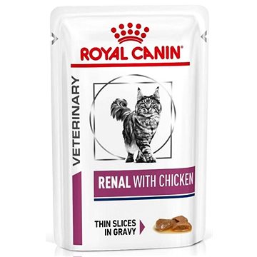 

Royal Canin VD Cat kaps. Renal with chicken 12 × 85 g