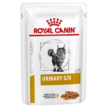 

Royal Canin VD Cat kaps. Urinary S/O kousky ve šťávě 12 × 85 g