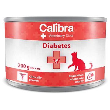 

Calibra VD Cat konzerva Diabetes 200 g
