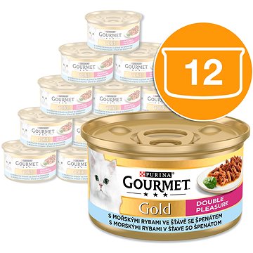 

Gourmet Gold mořské ryby v omáčce 12 × 85 g