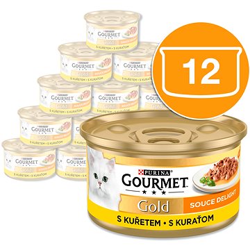 

Gourmet Gold kuře v omáčce 12 × 85 g