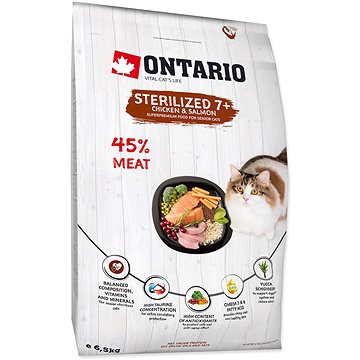 

Ontario Cat Sterilised 7+ 6,5kg