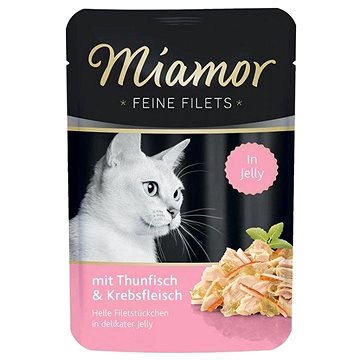 

Miamor Fine Filets tuňák + krab kapsička 100 g