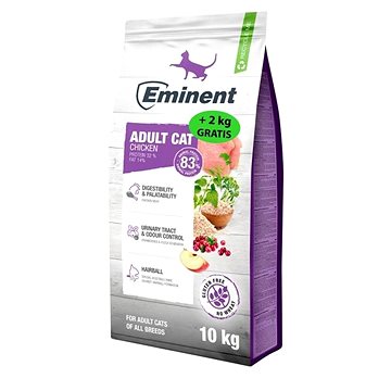 

Eminent Cat Adult Chicken High Premium 10 kg + 2 kg