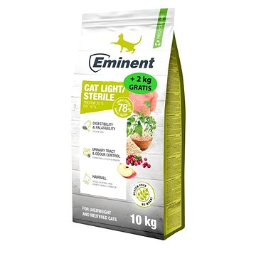 

Eminent Cat Light/Sterile High Premium 10 kg + 2 kg