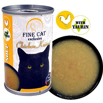 

Fine Cat Exclusive polévka pro kočky kuřecí 158 g