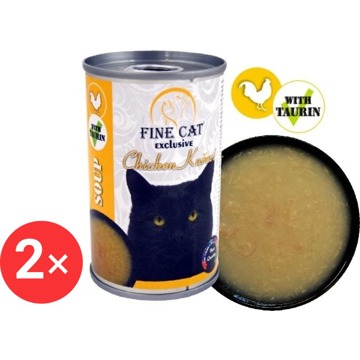 

Fine Cat Exclusive polévka pro kočky kuřecí 2 × 158 g
