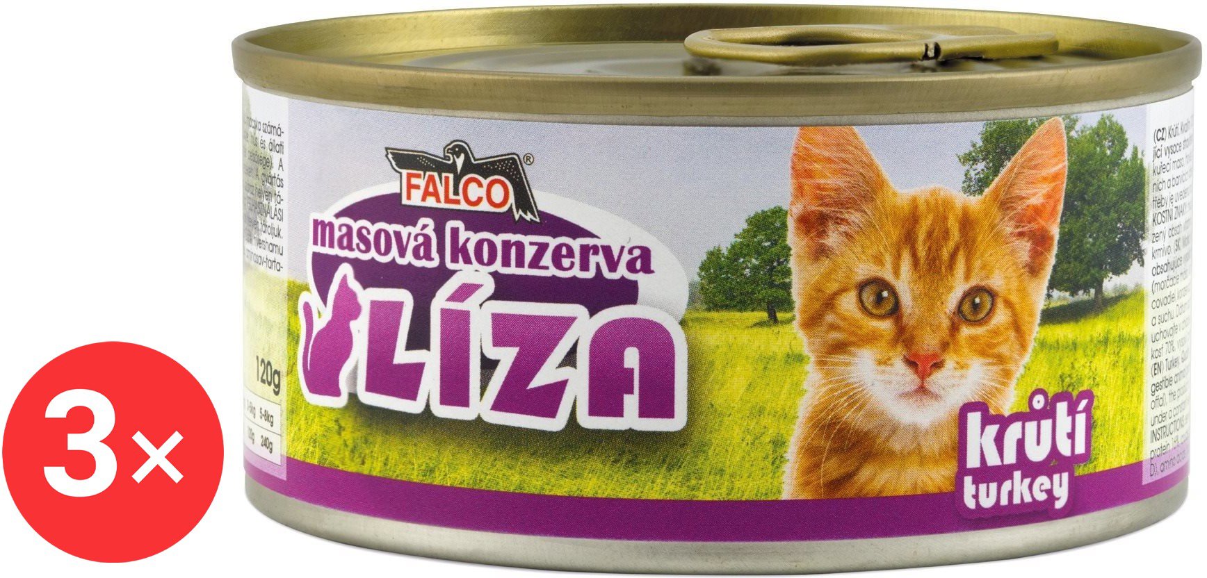 

Sokol Falco LÍZA krůtí 3 × 120 g