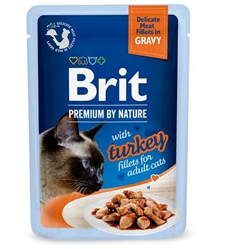

Brit Premium by Nature Cat Delicate Fillets in Gravy with Turkey 85 g