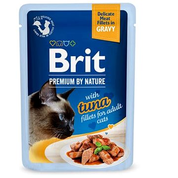 

Brit Premium by Nature Cat Delicate Fillets in Gravy with Tuna 85 g