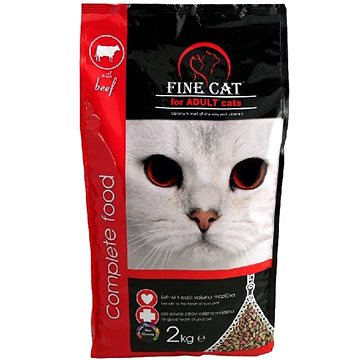 

Fine Cat Adult s hovězím 2 kg