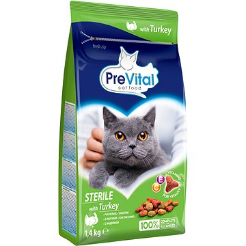 

PreVital granule s krutím masem pro kočky 1,4 kg