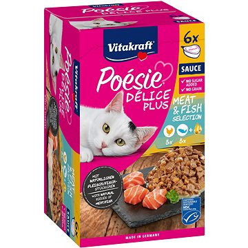 

Vitakraft Poésie Délice Plus Multipack kuřecí + losos 6 × 85 g
