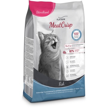 

Platinum MeatCrisp Sterilised ryba pro kastrované kočky 1,5 kg