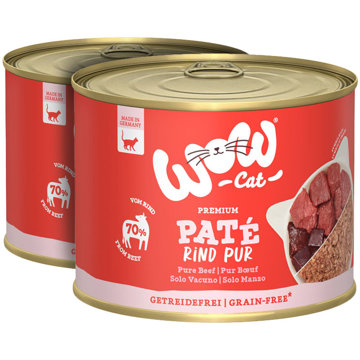 

WOW Paté Hovězí Pur Adult 2 × 200 g