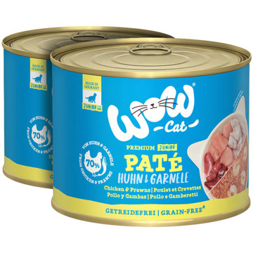 

WOW Paté Kuře s krevetami Kitten/Junior 2 × 200 g
