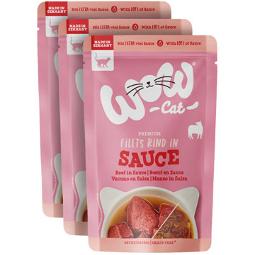 

WOW Sauce Hovězí Adult 3 × 85 g
