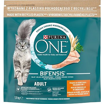 

Purina ONE Bifensis Sterilcat s lososem a pšenicí 1,5 kg