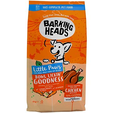 

Barking Heads Little Paws Bowl Lickin Good Chick 6 kg