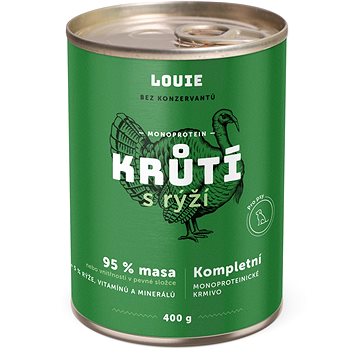 

LOUIE krůtí s rýží 400 g