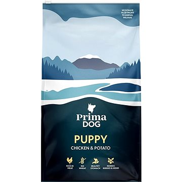 

PrimaDog Kuře s bramborami pro štěňata všech plemen, 10 kg