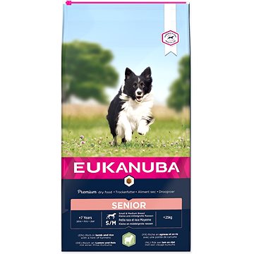 

Eukanuba Senior Small & Medium Lamb 12 kg