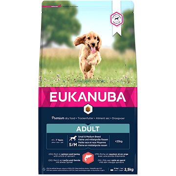 

Eukanuba Adult Small & Medium Salmon 2,5 kg