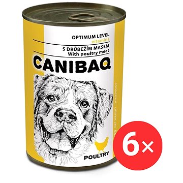 

Canibaq Classic Drůbeží 6 × 415 g