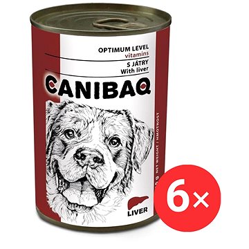 

Canibaq Classic Játra 6 × 415 g